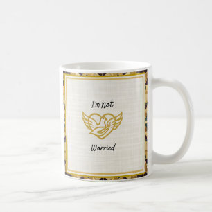 Goldene Gewissheit - Matthäus 6,25 Kaffeetasse