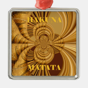 Goldene Giraffe Kunstdruckerei Ornament Aus Metall