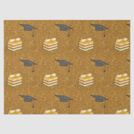 Goldene Glitter-Graduations-Tissuepapier Seidenpapier