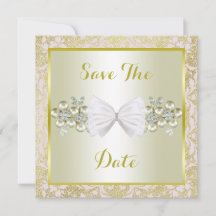 Goldene Glitzer, Diamantfloralbeizen und Bow-Hochz