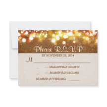 Goldene Glitzer-Saite beleuchtet romantische Hochz