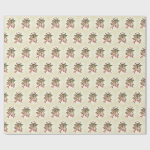 Goldene Glocken Weihnachtspapier Geschenkpapier
