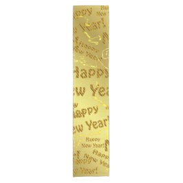 goldene glückliche neue Jahre Kurzer Tischläufer
