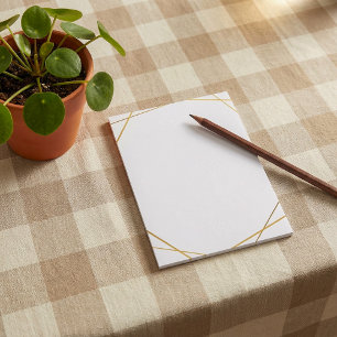 Goldene Goldeffekte - Nachnotizen Post-it Klebezettel