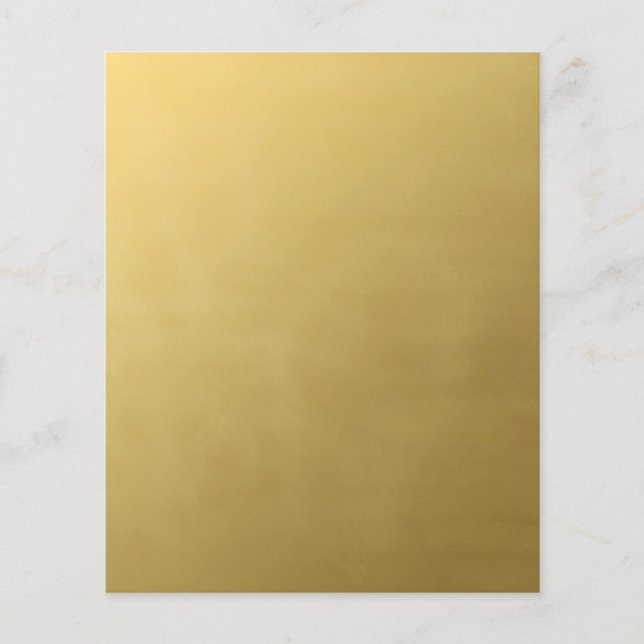 GOLDENE GOLDGOLD VORLAGEN TEXTURES METALLIC SHES FLYER (Vorne)