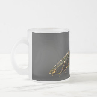 Goldene Gottesanbeterin Schwarz & Gold Mattglastasse