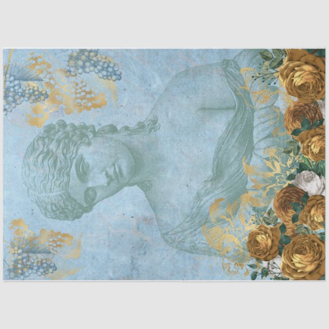 Goldene Göttin Seidenpapier (Vorderseite)