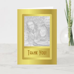 Goldene Grenze 50. Hochzeitstag Dankeskarte