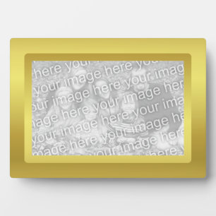 Goldene Grenze Fotoplatte