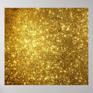 Goldene Grunge, hochauflösende Rasterdarstellung Poster