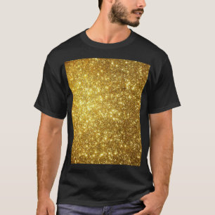 Goldene Grunge, hochauflösende Rasterdarstellung T-Shirt
