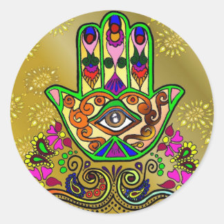 Goldene Hand Fatima, Sticker