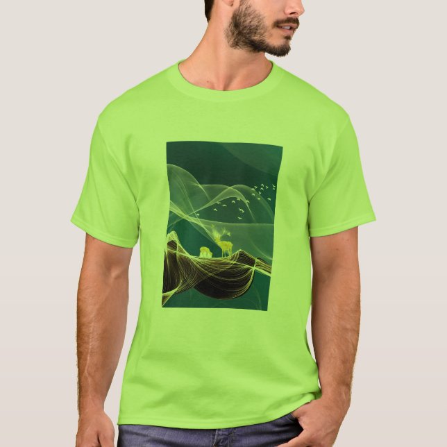 Goldene Harmonie.  T-Shirt (Vorderseite)