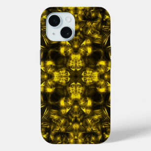 Goldene Heilige Energie Fraktale Kunst Case-Mate iPhone Hülle
