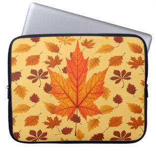 Goldene Herbstblätter Laptopschutzhülle