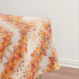 Goldene Herbstrückgänge Tischdecke