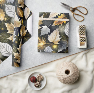 Goldene Herbstsaison 02 Geschenkpapier