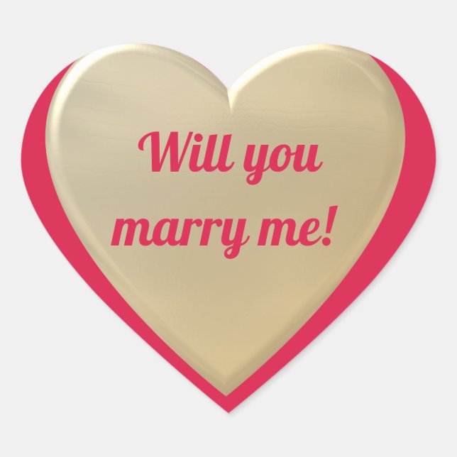 goldene Herzen, personalisiert Herz-Aufkleber (Vorderseite)