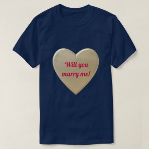 goldene Herzen T-Shirt