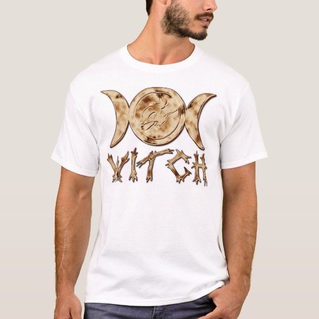 Goldene Hexe T-Shirt (Vorderseite)