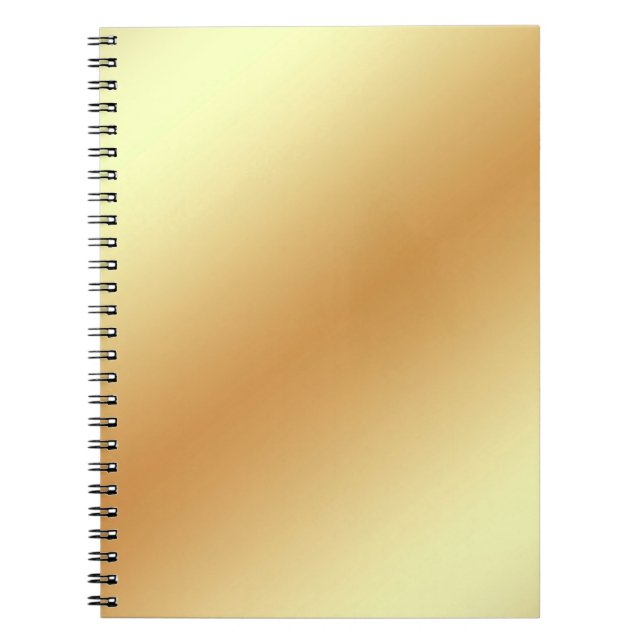 Goldene Hintergrundstruktur Notizblock (Vorderseite)