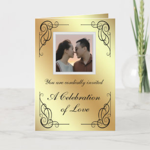 Goldene Hochzeit Ankündigung