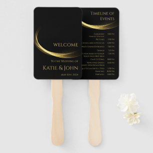 Goldene Hochzeit - Fächer