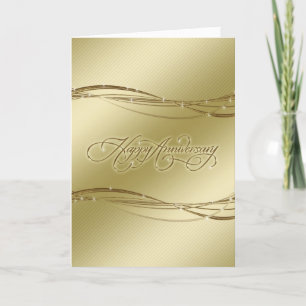 Goldene Hochzeit Grußkarte Karte
