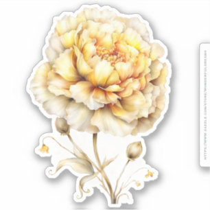 Goldene Honig Fee Welt – 04 Blumen tragend Sti Aufkleber