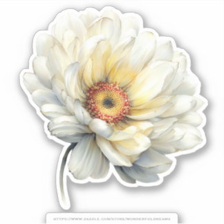Goldene Honig Fee Welt – 04 Blumen tragend Sti Aufkleber