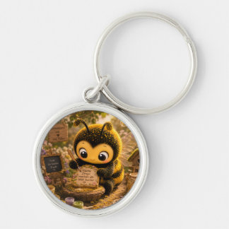 Goldene Hummel im Blütentanz.10 Schlüsselanhänger