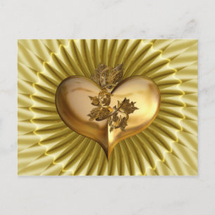 Goldene Jahre Postkarte