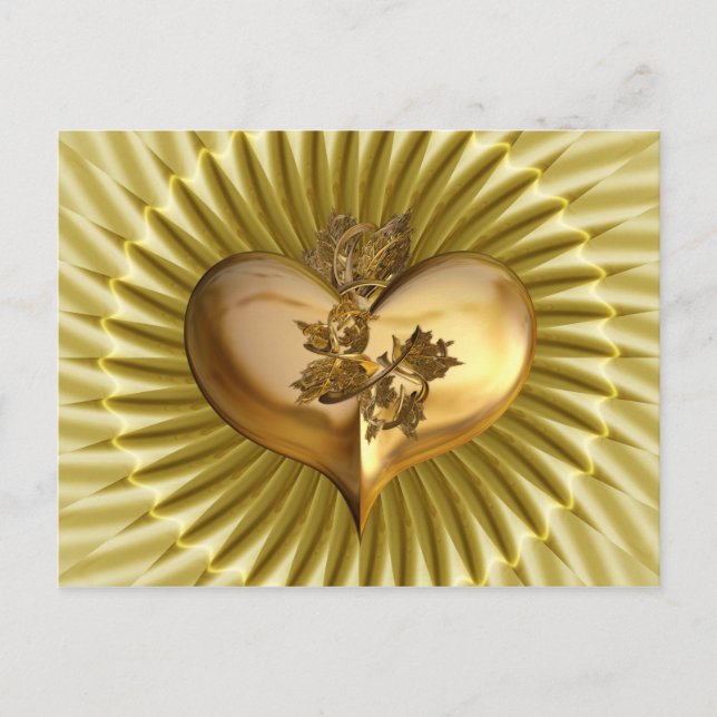 Goldene Jahre Postkarte (Vorderseite)