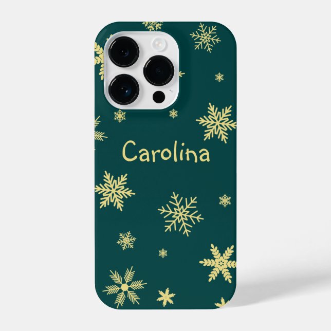 Goldene Jahreszeit iPhone Hülle (Rückseite)