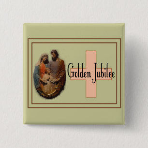Goldene Jubiläum-Geschenke für Nonnen Button