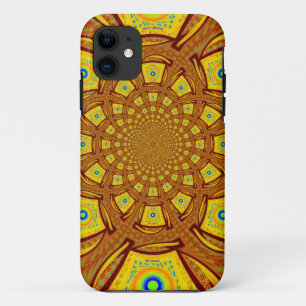 Goldene Kaleidoskop Kunst, Dichtung Case-Mate iPhone Hülle