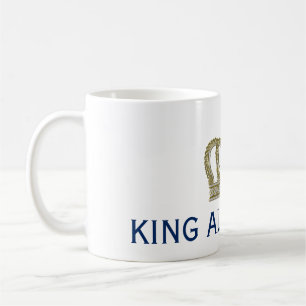 Goldene königliche Krone III + Ihr backgr. u. Tasse