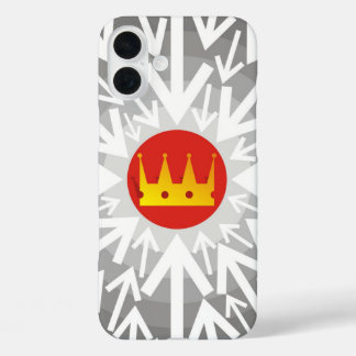 Goldene Krone iPhone 16 Plus Hülle