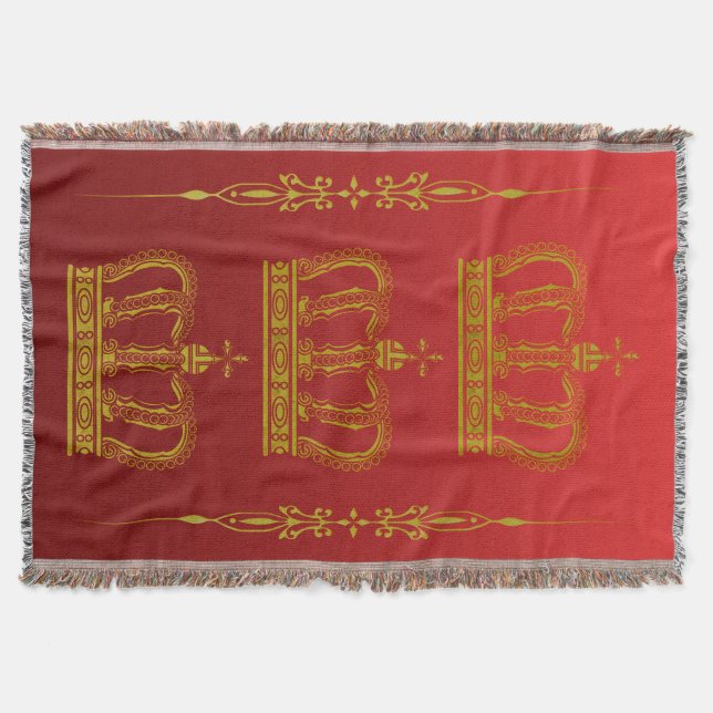 Goldene Krone + Ihre Ideen Decke (Vorderseite)