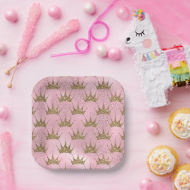 Goldene Krone Pappteller