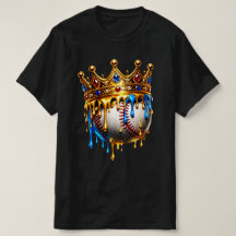 Goldene Krone Tropf Baseball König