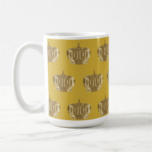 Goldene Kronen Kaffeetasse