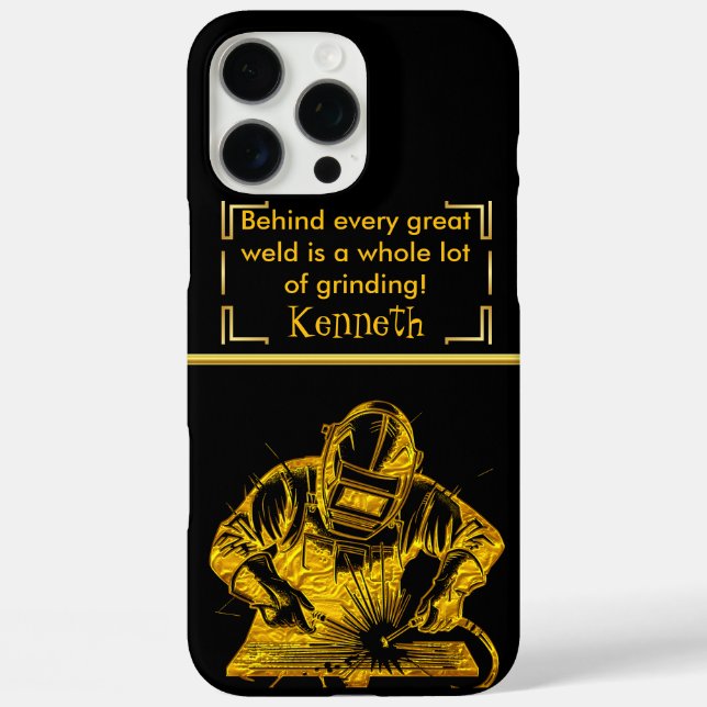 Goldene Kunst des Schweigens Case-Mate iPhone Hülle (Rückseite)