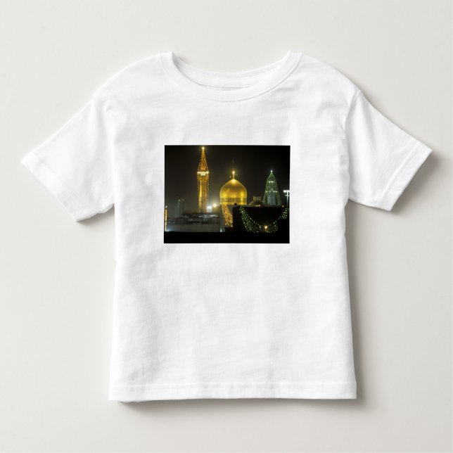 Goldene Kuppel des Imam Reza Shrine Komplexes Kleinkind T-shirt (Vorderseite)
