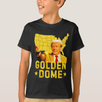 Goldene Kuppel Trump Große amerikanische Karte Pat