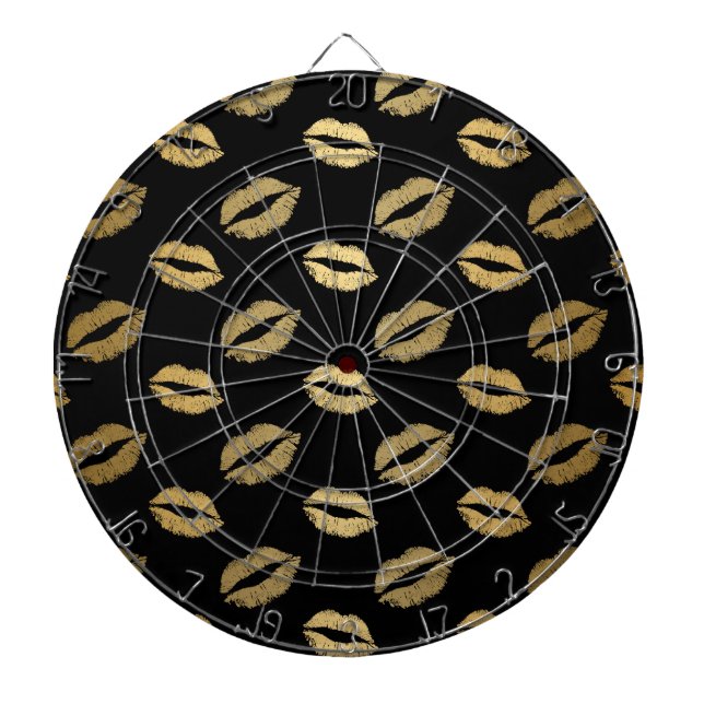 Goldene Küsse Dartscheibe (vorne)