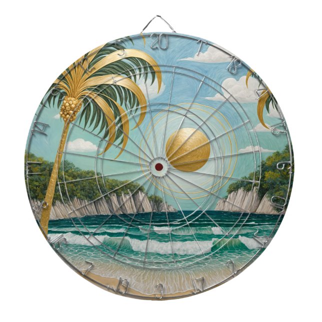 Goldene Küste Dartscheibe (vorne)