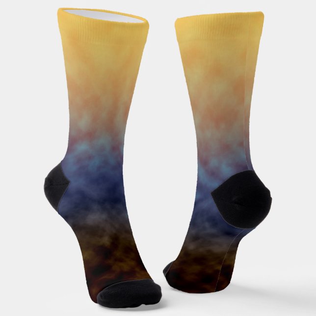 Goldene Küstenlinie Socken (Gewinkelt)