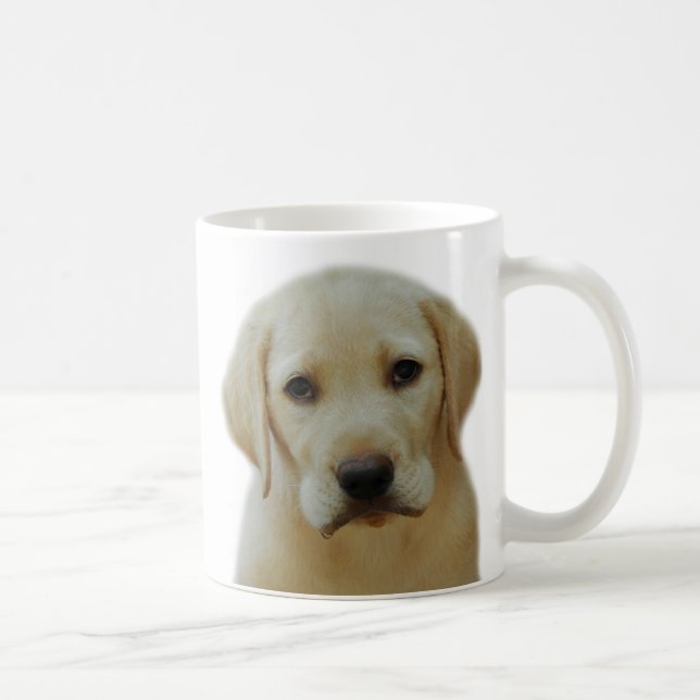 Goldene Labrador-Tasse Tasse (Rechts)
