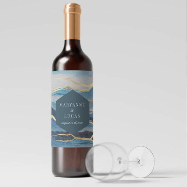 Goldene Landschaft Weinroute Mendrisiotto Weinetikett (Von Creator hochgeladen)